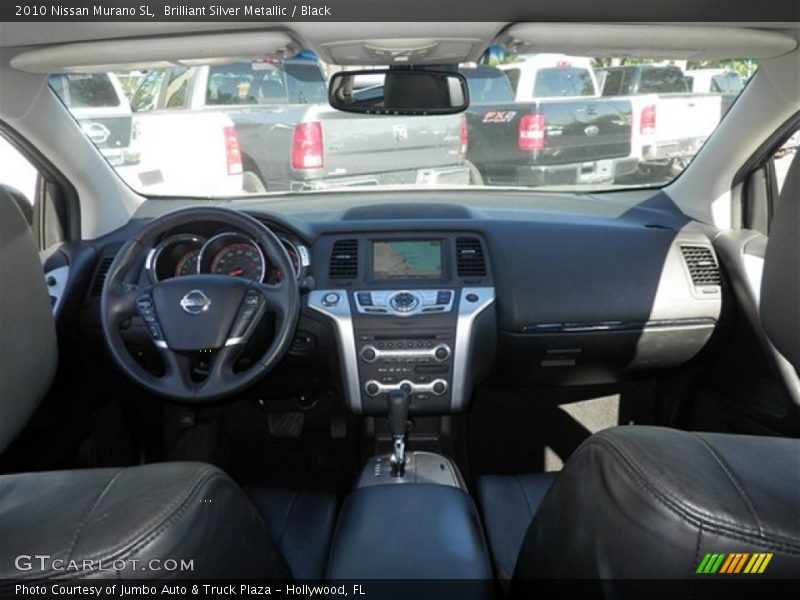 Brilliant Silver Metallic / Black 2010 Nissan Murano SL