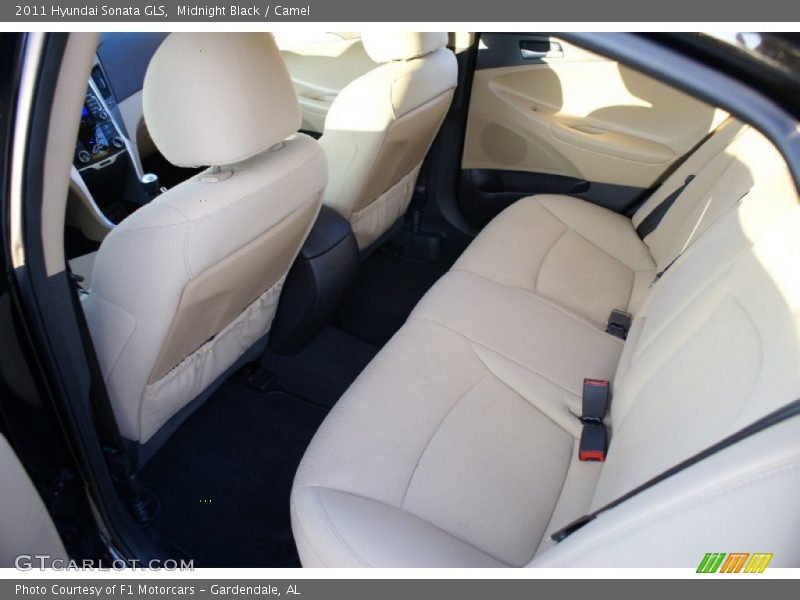 Midnight Black / Camel 2011 Hyundai Sonata GLS
