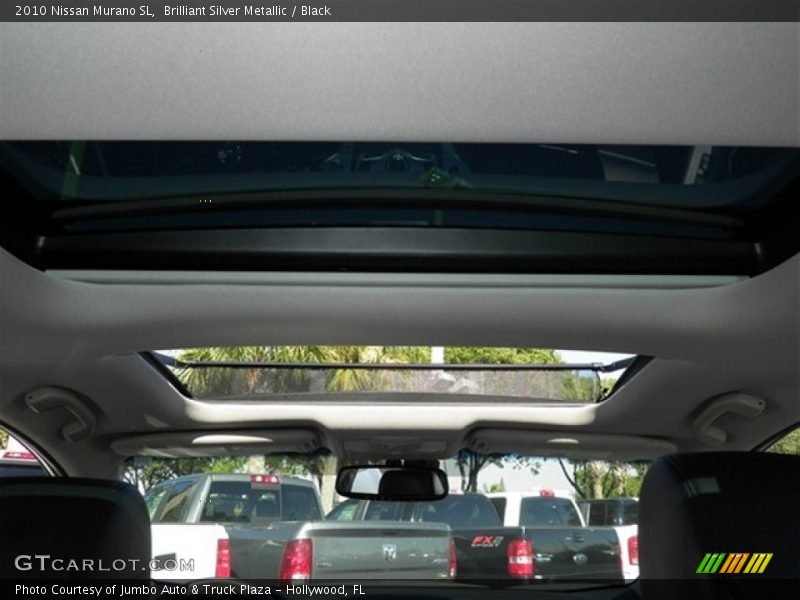 Brilliant Silver Metallic / Black 2010 Nissan Murano SL