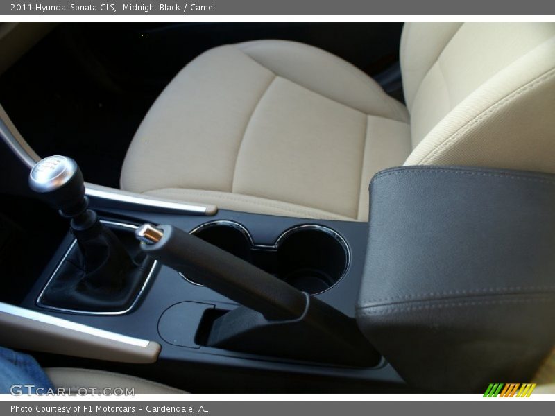 Midnight Black / Camel 2011 Hyundai Sonata GLS