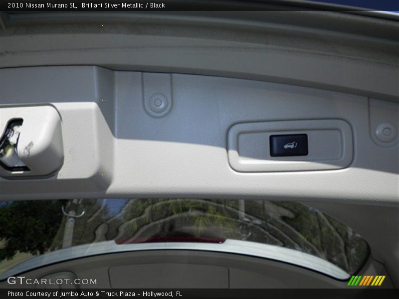 Brilliant Silver Metallic / Black 2010 Nissan Murano SL