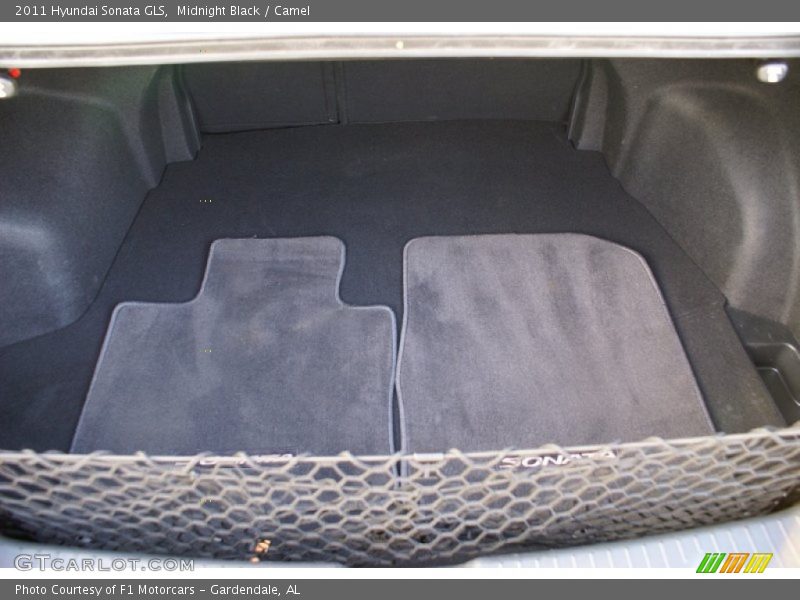Midnight Black / Camel 2011 Hyundai Sonata GLS