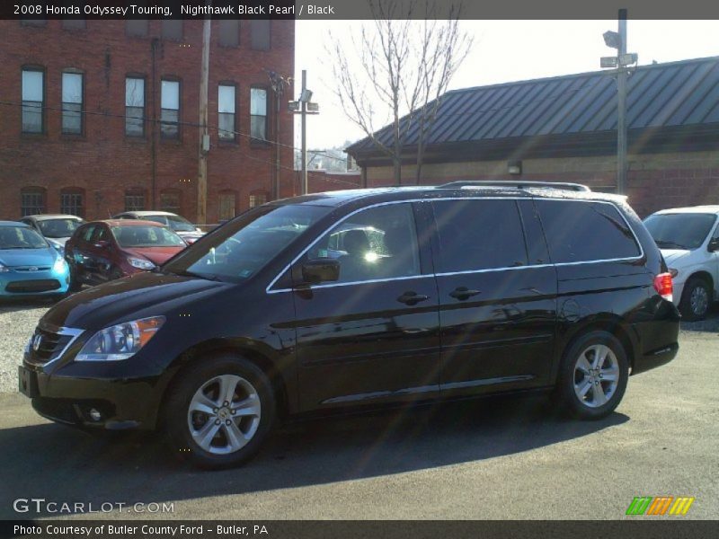Nighthawk Black Pearl / Black 2008 Honda Odyssey Touring