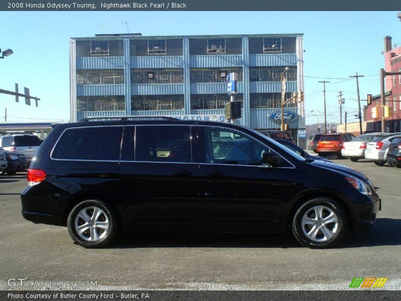 Nighthawk Black Pearl / Black 2008 Honda Odyssey Touring