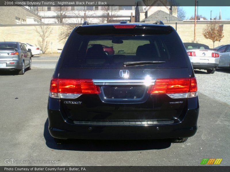 Nighthawk Black Pearl / Black 2008 Honda Odyssey Touring