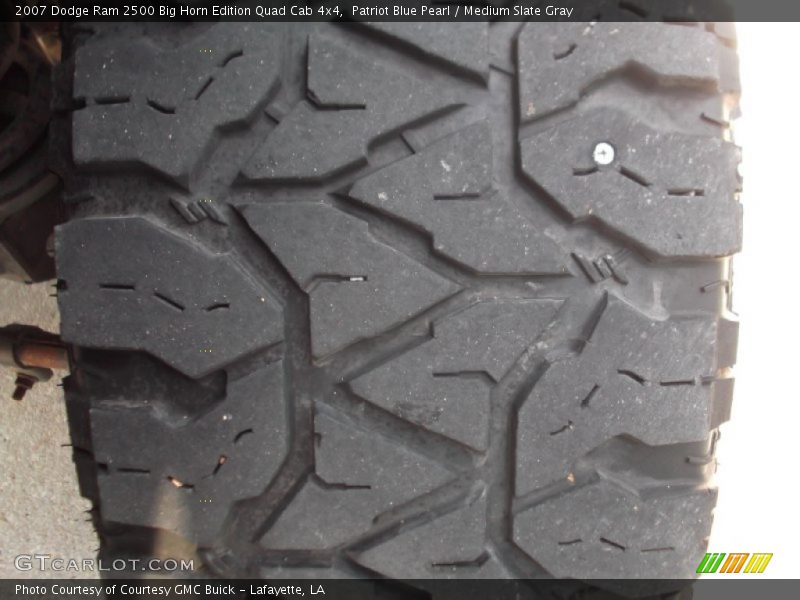 Patriot Blue Pearl / Medium Slate Gray 2007 Dodge Ram 2500 Big Horn Edition Quad Cab 4x4
