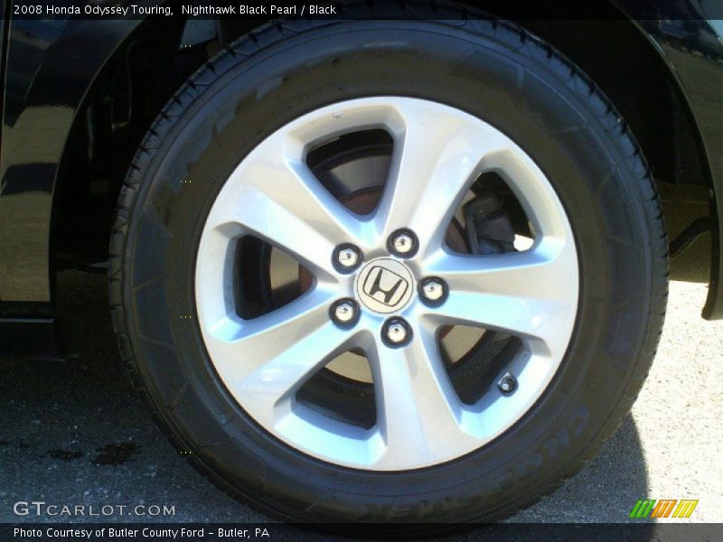 Nighthawk Black Pearl / Black 2008 Honda Odyssey Touring