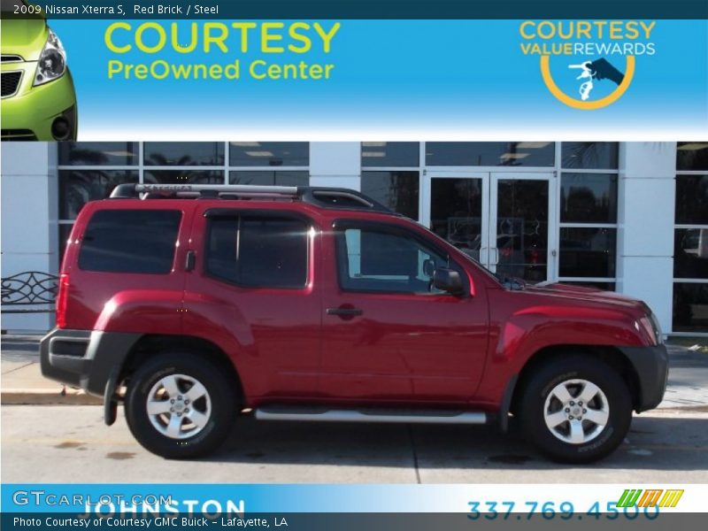 Red Brick / Steel 2009 Nissan Xterra S
