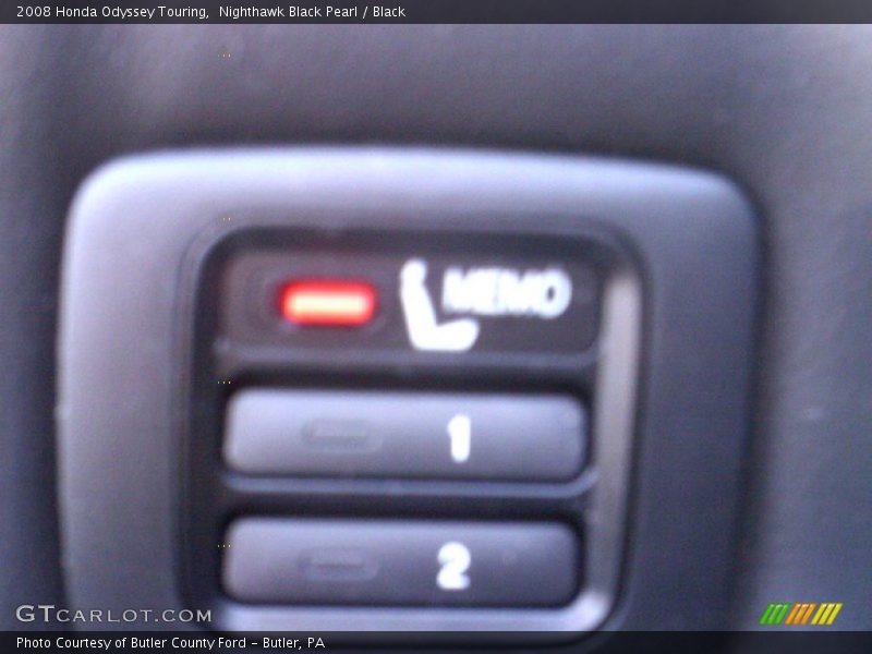 Nighthawk Black Pearl / Black 2008 Honda Odyssey Touring