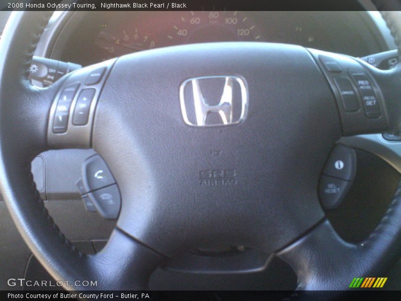 Nighthawk Black Pearl / Black 2008 Honda Odyssey Touring