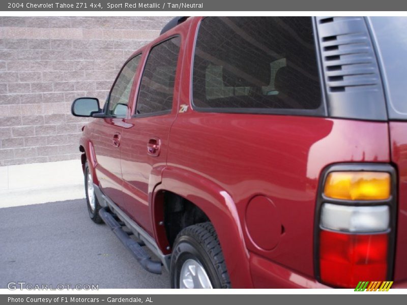 Sport Red Metallic / Tan/Neutral 2004 Chevrolet Tahoe Z71 4x4