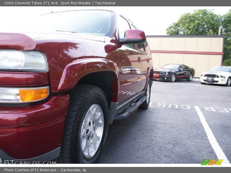 Sport Red Metallic / Tan/Neutral 2004 Chevrolet Tahoe Z71 4x4
