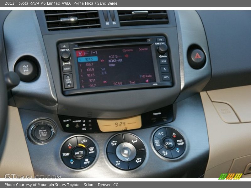 Pyrite Mica / Sand Beige 2012 Toyota RAV4 V6 Limited 4WD