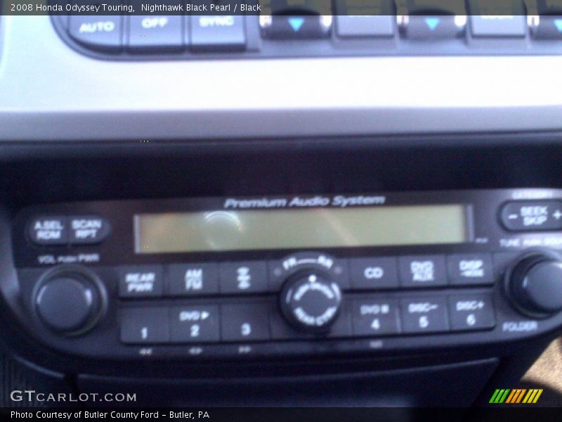 Nighthawk Black Pearl / Black 2008 Honda Odyssey Touring