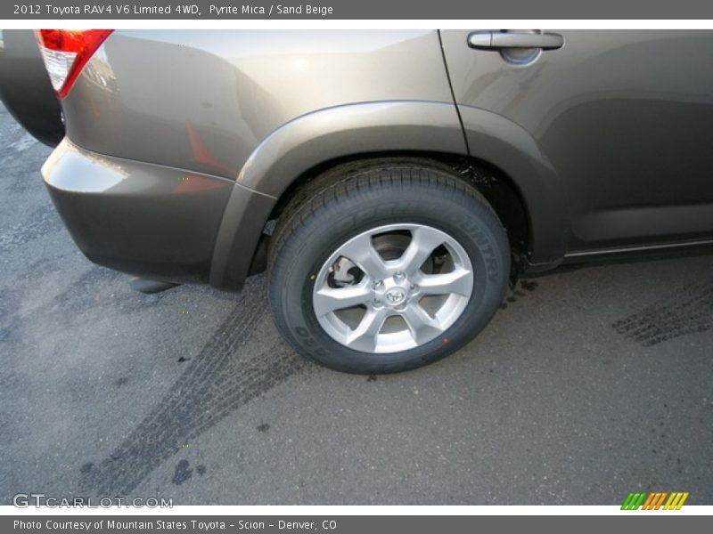 Pyrite Mica / Sand Beige 2012 Toyota RAV4 V6 Limited 4WD