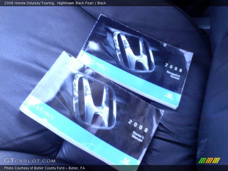Nighthawk Black Pearl / Black 2008 Honda Odyssey Touring
