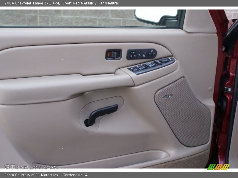 Sport Red Metallic / Tan/Neutral 2004 Chevrolet Tahoe Z71 4x4