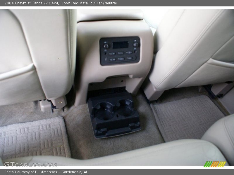 Sport Red Metallic / Tan/Neutral 2004 Chevrolet Tahoe Z71 4x4