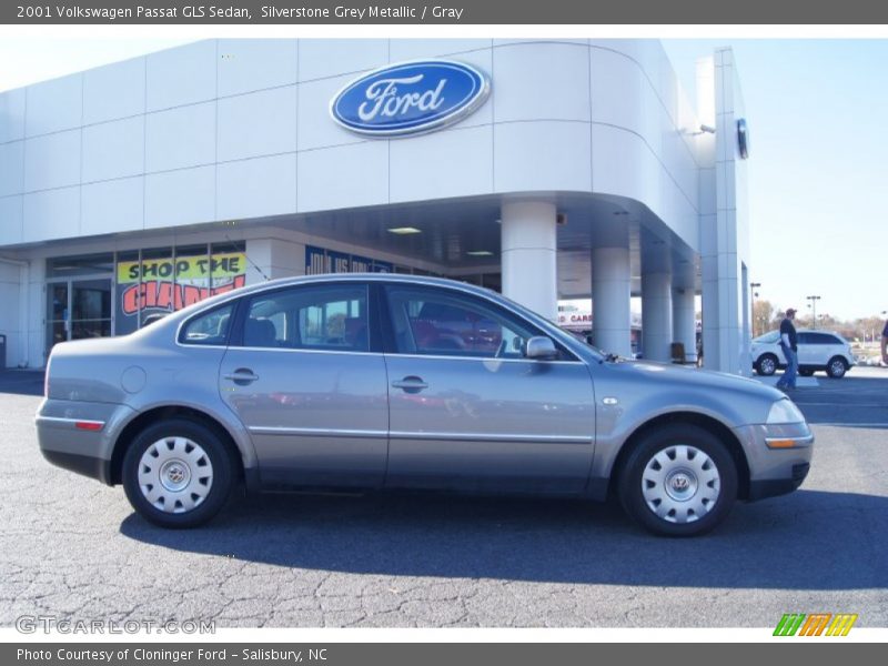 Silverstone Grey Metallic / Gray 2001 Volkswagen Passat GLS Sedan