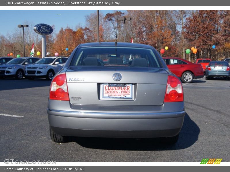 Silverstone Grey Metallic / Gray 2001 Volkswagen Passat GLS Sedan
