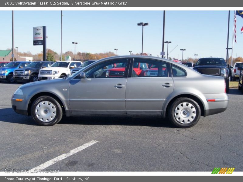 Silverstone Grey Metallic / Gray 2001 Volkswagen Passat GLS Sedan