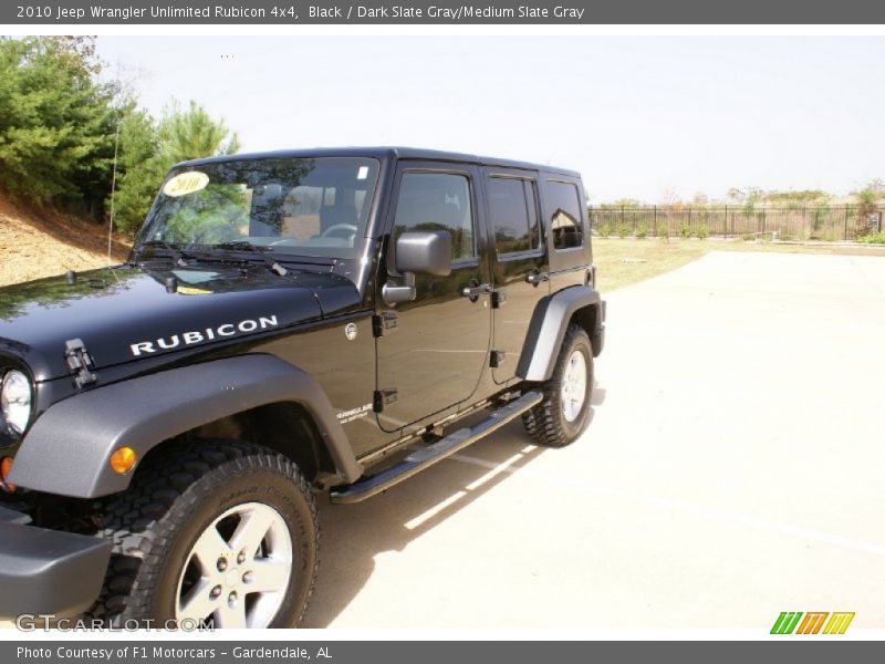 Black / Dark Slate Gray/Medium Slate Gray 2010 Jeep Wrangler Unlimited Rubicon 4x4
