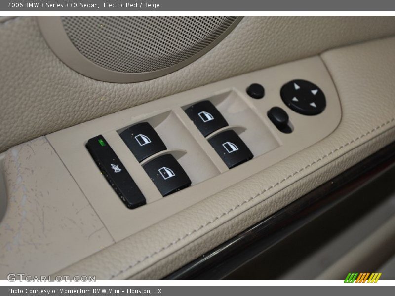 Electric Red / Beige 2006 BMW 3 Series 330i Sedan