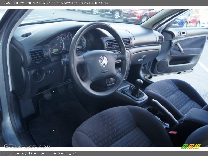 Silverstone Grey Metallic / Gray 2001 Volkswagen Passat GLS Sedan