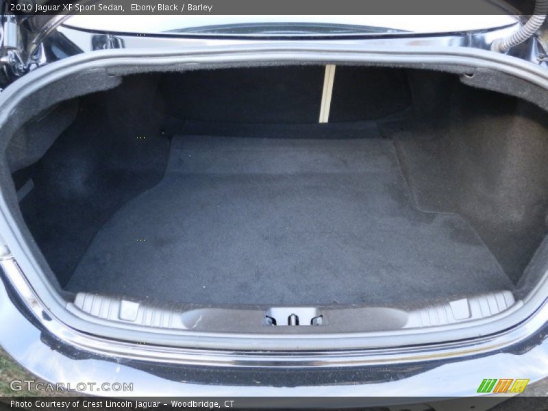  2010 XF Sport Sedan Trunk