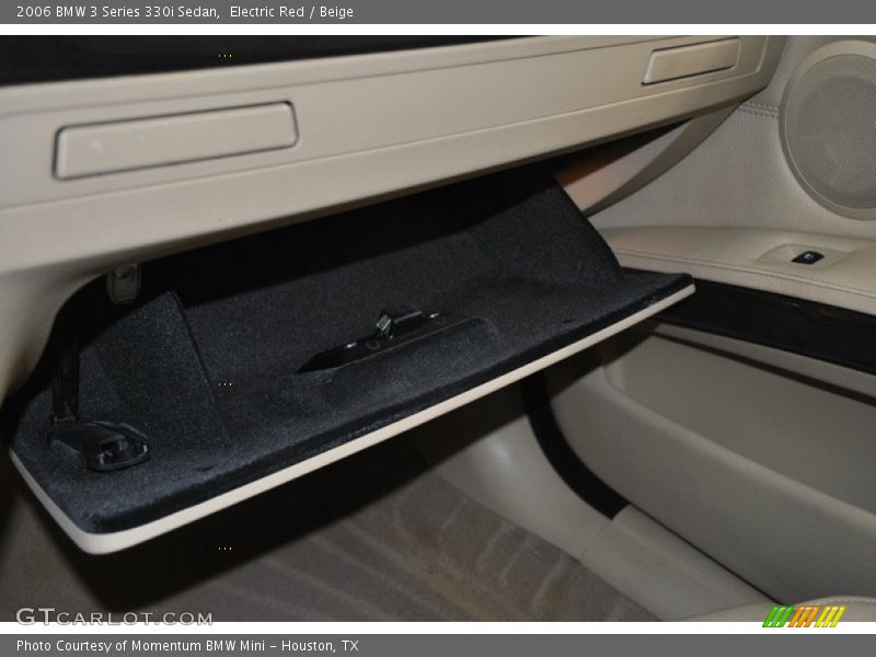 Electric Red / Beige 2006 BMW 3 Series 330i Sedan