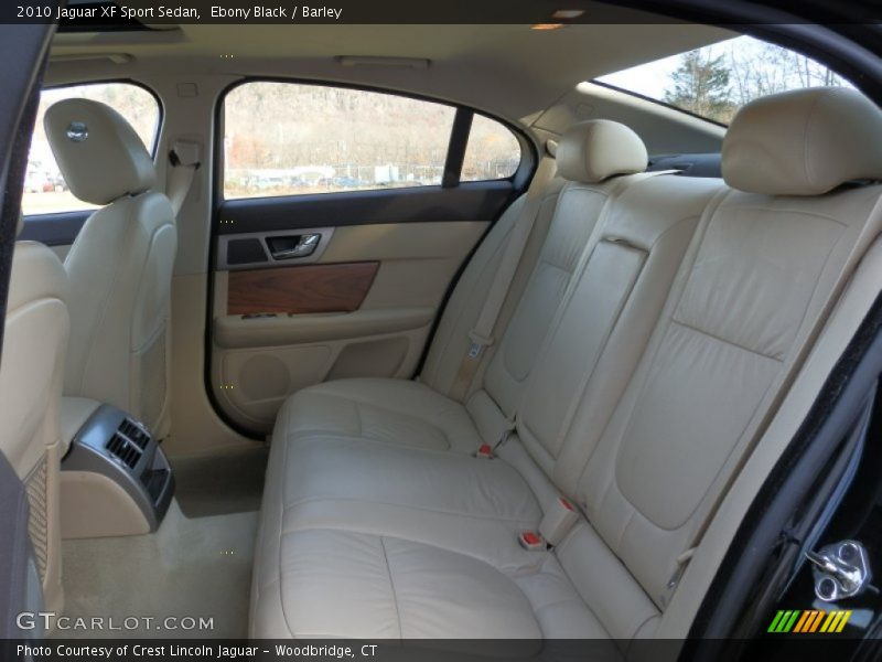 Rear Seat of 2010 XF Sport Sedan