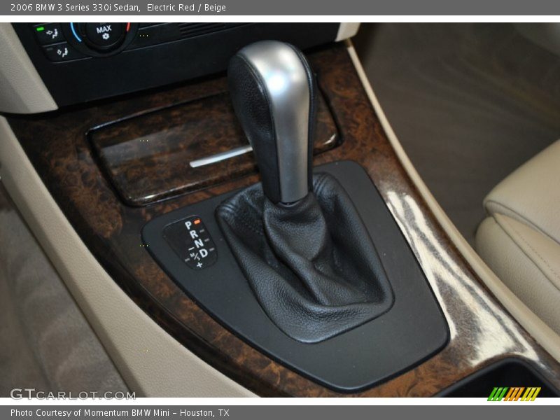 Electric Red / Beige 2006 BMW 3 Series 330i Sedan