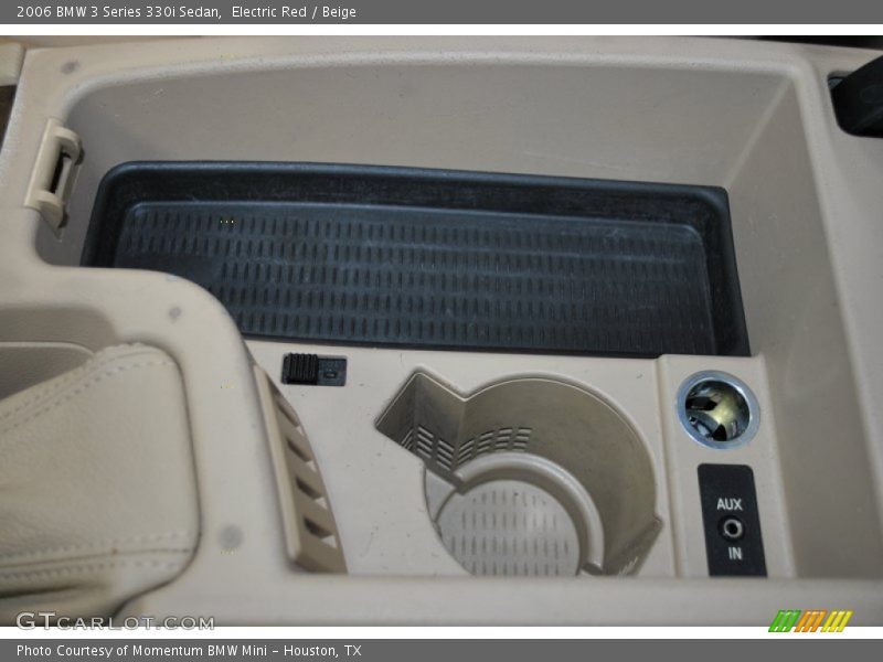 Electric Red / Beige 2006 BMW 3 Series 330i Sedan