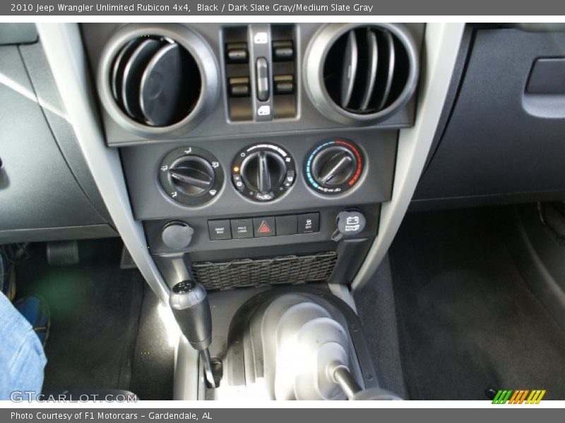 Black / Dark Slate Gray/Medium Slate Gray 2010 Jeep Wrangler Unlimited Rubicon 4x4