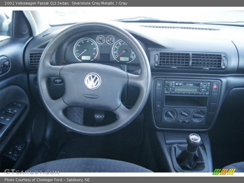 Silverstone Grey Metallic / Gray 2001 Volkswagen Passat GLS Sedan