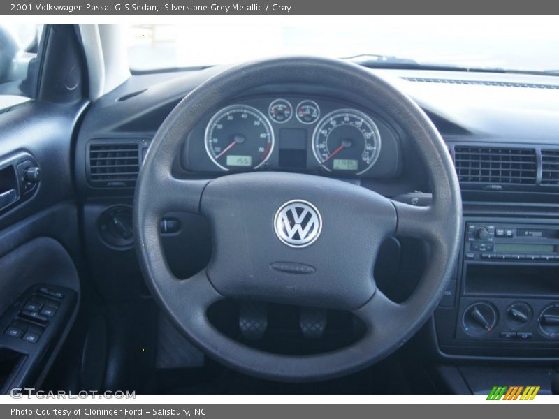 Silverstone Grey Metallic / Gray 2001 Volkswagen Passat GLS Sedan