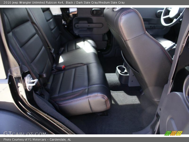 Black / Dark Slate Gray/Medium Slate Gray 2010 Jeep Wrangler Unlimited Rubicon 4x4