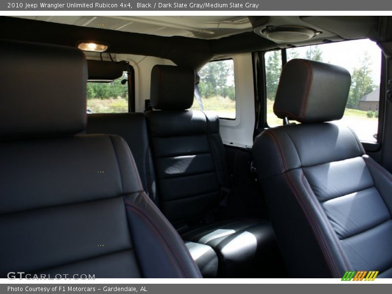 Black / Dark Slate Gray/Medium Slate Gray 2010 Jeep Wrangler Unlimited Rubicon 4x4