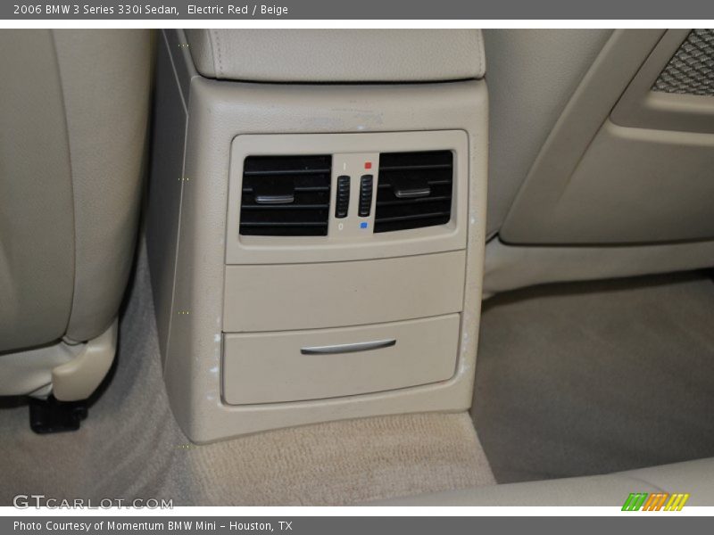 Electric Red / Beige 2006 BMW 3 Series 330i Sedan