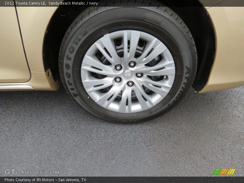 Sandy Beach Metallic / Ivory 2012 Toyota Camry LE