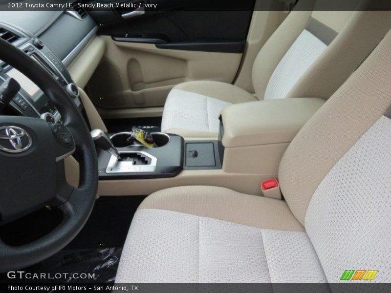 Sandy Beach Metallic / Ivory 2012 Toyota Camry LE