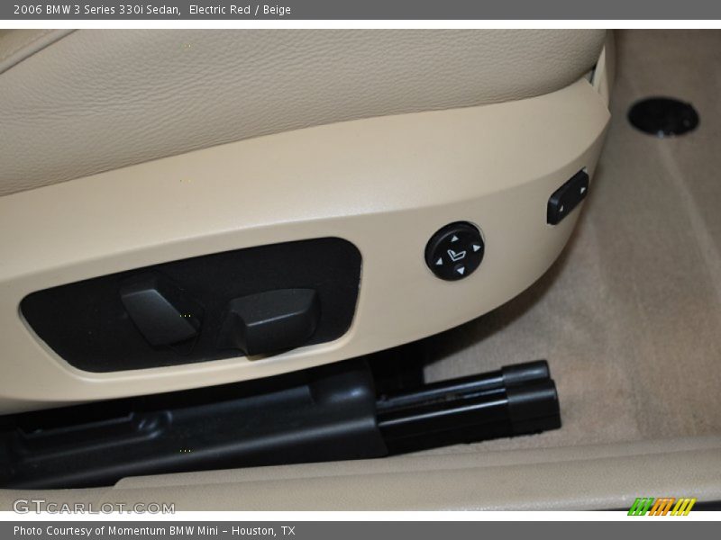 Electric Red / Beige 2006 BMW 3 Series 330i Sedan