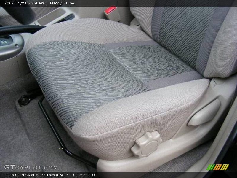 Black / Taupe 2002 Toyota RAV4 4WD