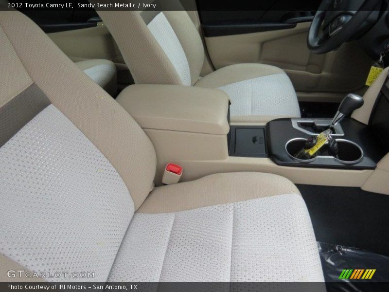 Sandy Beach Metallic / Ivory 2012 Toyota Camry LE