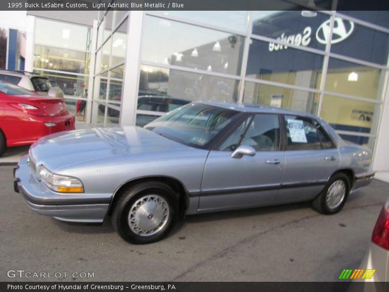 Light Adriatic Blue Metallic / Blue 1995 Buick LeSabre Custom