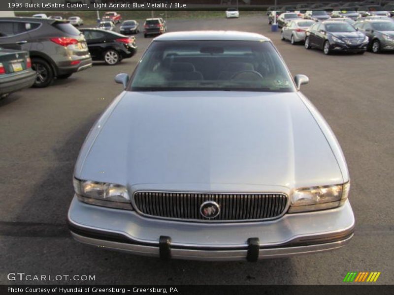 Light Adriatic Blue Metallic / Blue 1995 Buick LeSabre Custom