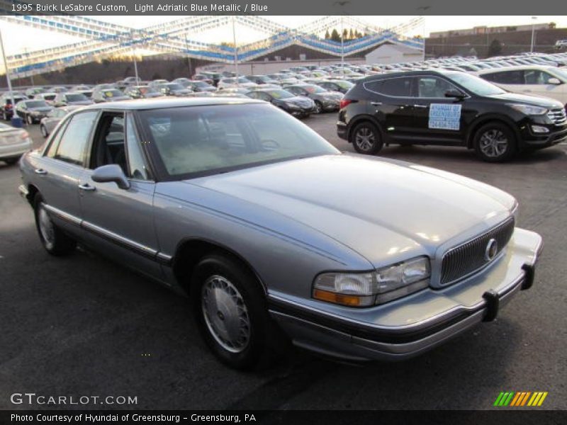 Light Adriatic Blue Metallic / Blue 1995 Buick LeSabre Custom