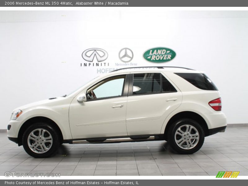 Alabaster White / Macadamia 2006 Mercedes-Benz ML 350 4Matic