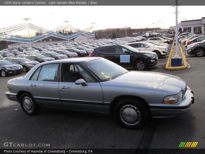 Light Adriatic Blue Metallic / Blue 1995 Buick LeSabre Custom