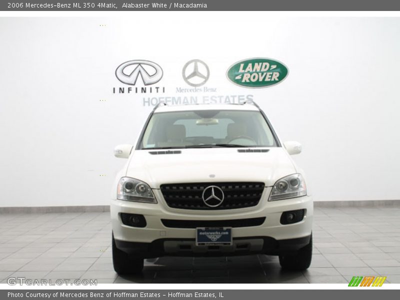 Alabaster White / Macadamia 2006 Mercedes-Benz ML 350 4Matic